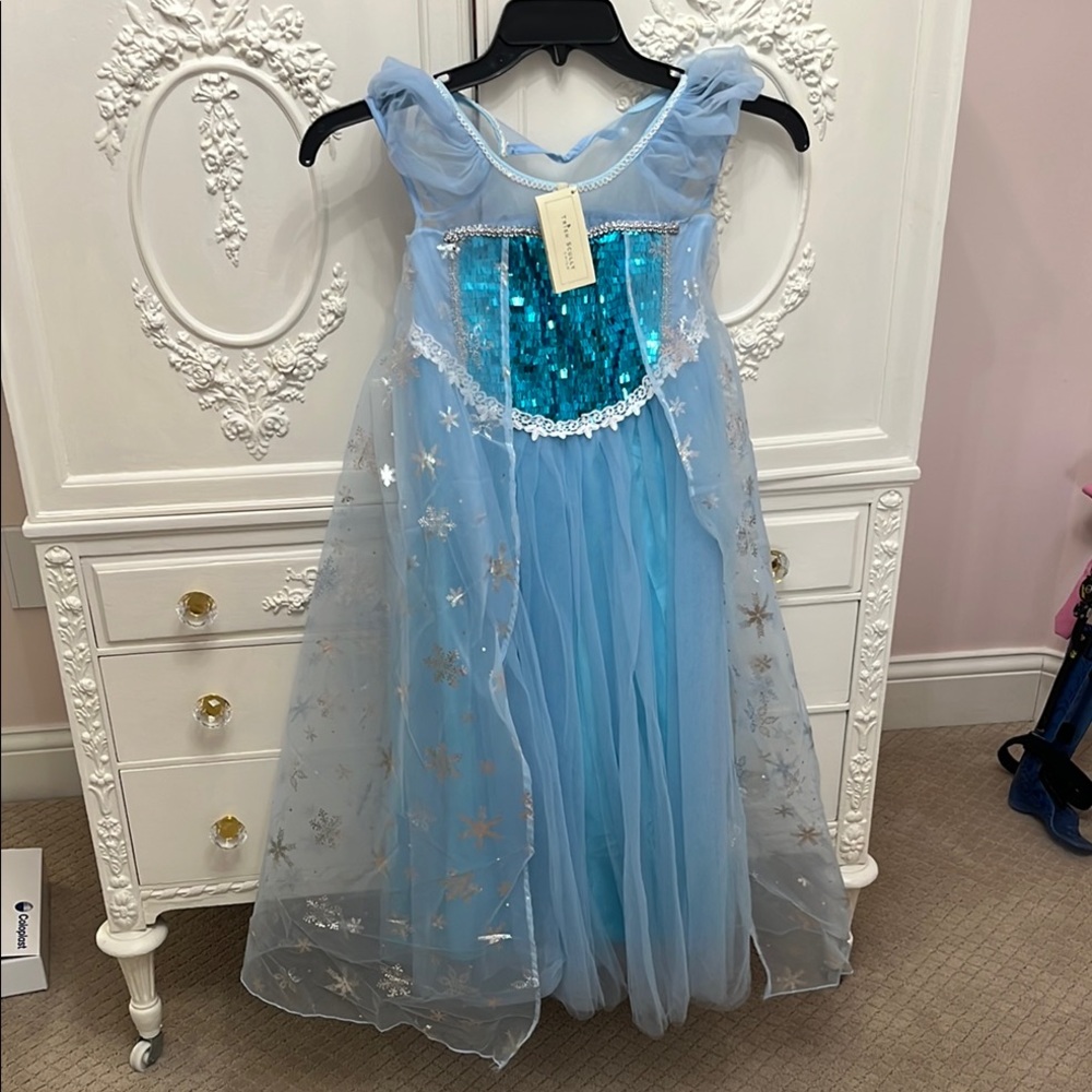 Blue Princess Kids Costume
